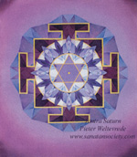 Click to the website of Sanatan Society for a larger image of this Saturn Yantra painting